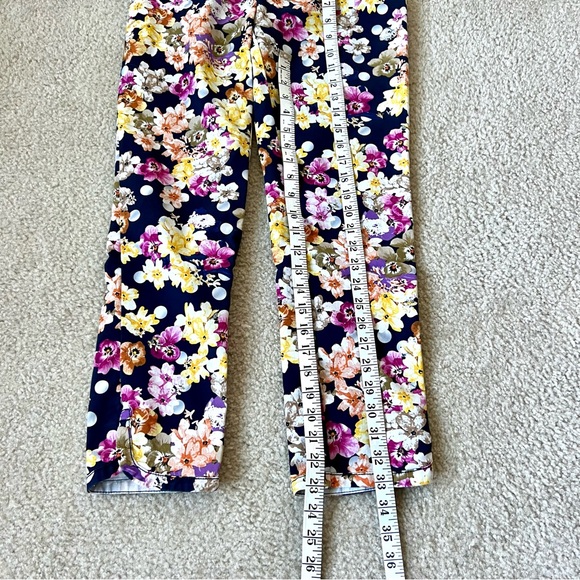 ANTHROPOLOGIE CARTONNIER Miniflora Charlie Ankle Trouser Pants—SZ. 4 - Picture 10 of 14